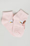 3 Pack Patterned Ankle Socks - 3