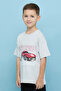 Printed T-Shirt with Crew Neck and Short Sleeves - 3