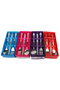 4 Boxes Of Chopsticks, Spoon And Fork Three-piece Set