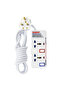 Heavy Duty Power Extension Cord – 2 Way Outlets 3M Cable | Durable & Safe (White)