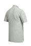 Men's Polo Collar Short Sleeve Classic Fit Buttoned Pocket Combed Cotton Gray T-Shirt Classic Fit - 5302 - 6