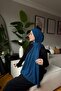 Muslin Shawl - Dark Blue - 4