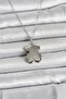 Chain Silver Color Teddy Bear Model Openable Women's Necklace - Ebj260411W41814