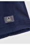 Boy's navy blue logo-detailed turtleneck - 3