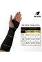 Nk Sports 1 Pair Professional Volleyball Knee Pads and Arm Sleeves Set - Black Kit with Shock Absorbing Pads - 4