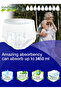 30 Count 3 Pack Flexi Maxi Adult Diapers Pants Night Time Pull Up Incontinence Underwear Men & Women - 3