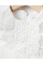 Audrey 4-Piece Luxury Mevlüt Set 100% Cotton Newborn Baby Girl Lace - 3