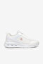 Women's White Pink Comfortable Fit Lightweight Comfortable Sneaker - 2