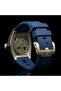 Phantom Skeleton Automatic Watch for Men – Luxury Open Skeleton Dial, Blue Silicone Strap, - 6