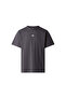 Essential Center Logo Relaxed Casual Men's T-Shirt Gray - 2