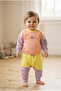 Baby Girl Cotton Tracksuit Set Mini Jungle Printed Two Thread Comfortable Fit - 3