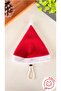 New Year Cat Hat Elastic Christmas Hat Adult Cat Santa Hat - 2