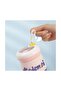 Stainless Steel Leak-Proof Storage Container with Spoon Nutrition Container 450 ml Pink Imported - 3