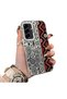 Samsung Galaxy A56 Compatible Silicone Edge Hard Back Anti-Fall Phone Case with Vintage Pattern - 4