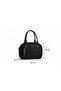 Omara Model Black Women's Hand and Shoulder Bag - 3