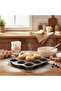 BakePro 12-Cup Premium Grey Silicone Muffin & Cupcake Tray - 2