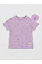 Original Oval Collar Printed Girls' T-Shirt - 2