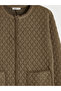 Nevavm Oval Collar Quilted Women's Coat with a Difference - 6