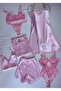 Boxed Satin Dressing Gown Nightgown Underwear Dowry Set
