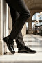 029 m Black Patent Leather Men's Casual Shoes