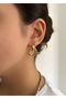 Minimal Gold Hook Earrings