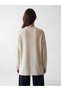 Beige Crew Neck Women's Knitwear Tunic (S6) - 4