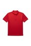 Regular Fit Cut Plain Polo Collar Short Sleeve T-Shirt - 4