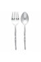 Silver SS Serving Set (2 pcs) – Modern Kitchen & Dining Essential