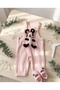 Girl's Summer Pink Salopet-Jumpsuit with Toys - 2