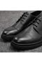 Genuine Leather Lace-Up Classic Men's Shoes - 3