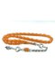 German Silver Tassel Combination Crimped Amber - 3