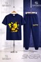 Children's Pikhacu Headphone Half Printed T-Shirt Tracksuit Set