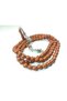 German Silver Tassel Combination Clasp Amber Prayer Rosary - 2