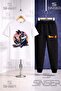 Children's Goku Phone Headset Sitting Printed T-Shirt Tracksuit Set