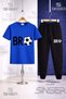Children's Bro Top Yazi Syh Printed T-Shirt Tracksuit Set