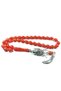Wolf Head German Silver Tassel Combination 0.6 Delim Crimped Amber - 2
