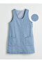 Nevavm Stoned Girl's Jean Salopet Dress with a Difference - 2
