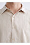 Peak New Season Regular Fit Long Sleeve Dobby Men's Shirt - 3