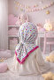 Kids Digital Printed Children's Hijab Scarf Cotton (83X83 cm)