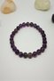 Certified 6 mm Amethyst Natural Stone Bracelet - 2