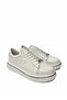 White Premium Sneaker Men's Lightweight Comfortable Sole Shoes - 3