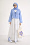 Young Muslim Kimono Shirt Skirt Top Crop