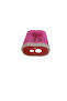 Double Hole Lockable Transparent Rectangular Pencil Sharpener (Pink) - 2