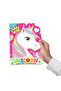 Unicorn Activity and Colouring Book- Die Cut Animal Shaped Book - 2