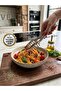 Stainless Steel Non-Tarnish Salad and Pasta Tongs Set - Practical Multi-Purpose Serving Set of Two - 4
