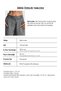Kadın Gri s6 Baggy Fit Maxi Boy Bermuda Şort - 6