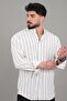 Şile Striped Oversize Long Sleeve Summer Shirt Mrs 226_40418 - 6