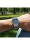 Vertex Men’s Luxury Analog Watch Stainless Steel Square Case Grey Dial Wrist Watch - 8