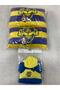 Car Seat Neck Pillow 2-Pack Yellow Navy Blue Canary Polar Orthopedic Fiber Car Accessories Washable - 4