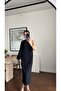 Self-Unifying Long Single-Sleeve Off-The-Shoulder Premium Series Equivalent Midi Stylish Dress Evening Gown - 6